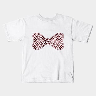 The sweet mushroom bow! Kids T-Shirt